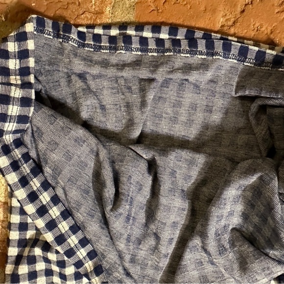 Zara Trafaluc size small blue and white gingham dress - Picture 6 of 13